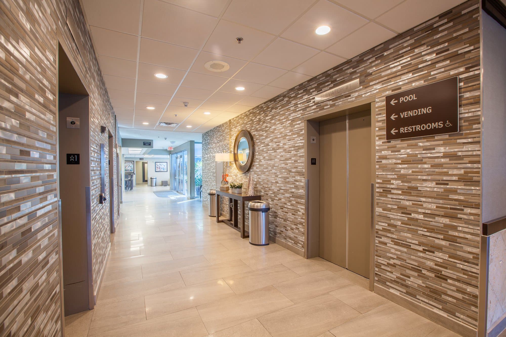 Elevator lobby